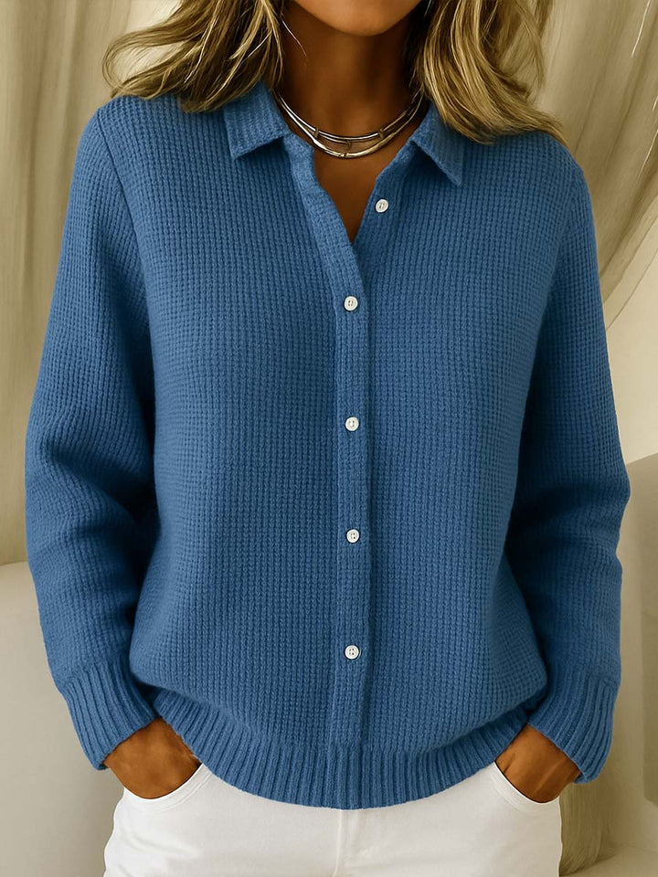 Laine | Timeless Knit Button Vest