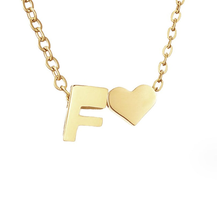 Nina – Collar dorado en diseño de V