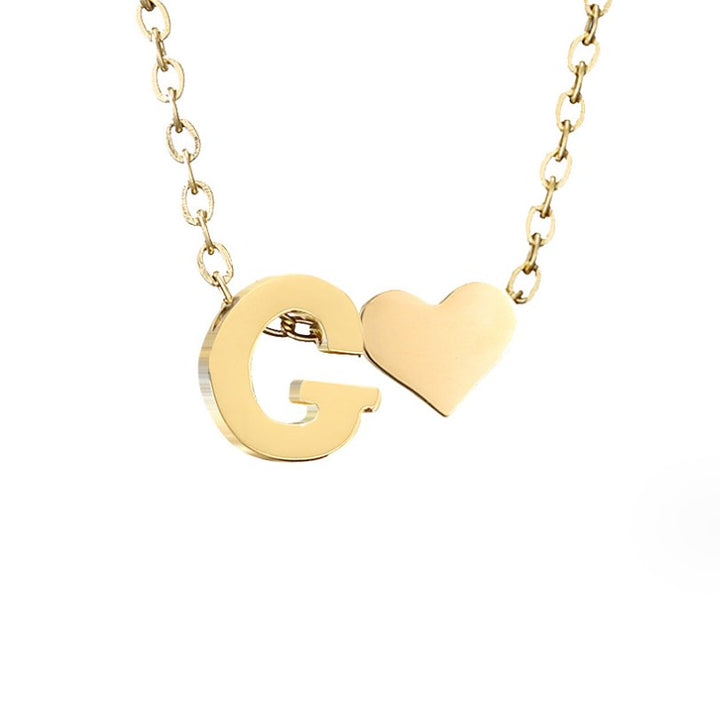 Nina – Collar dorado en diseño de V