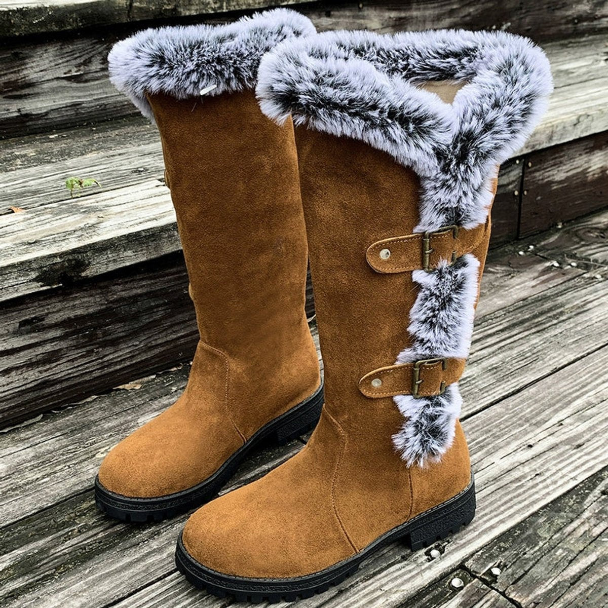 Botas de invierno de caña alta