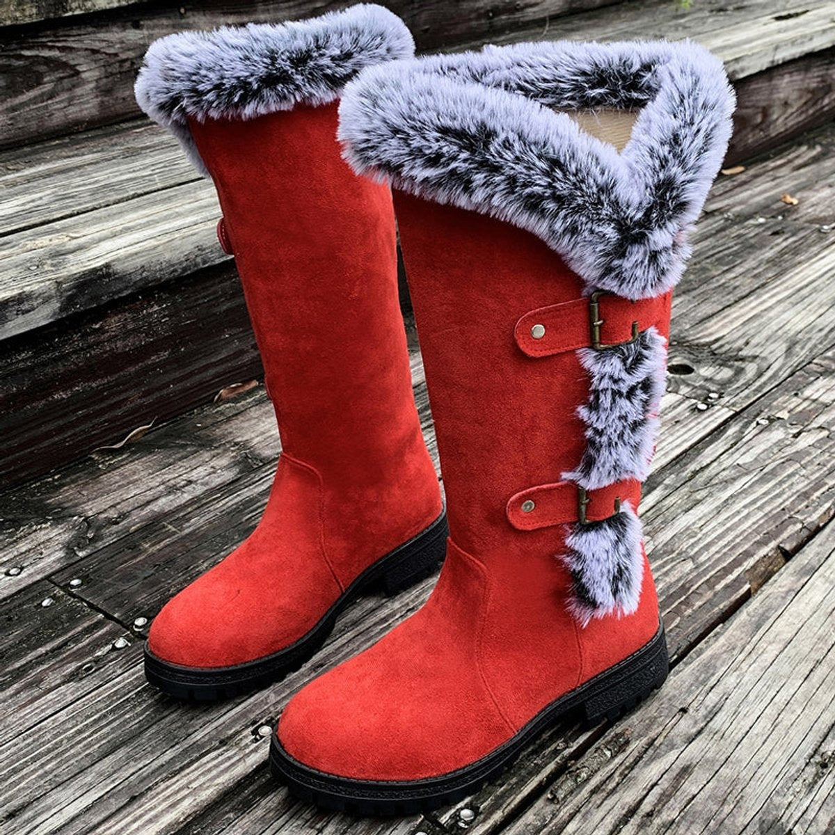 Botas de invierno de caña alta