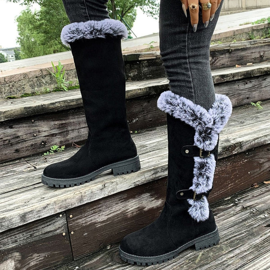 Botas de invierno de caña alta