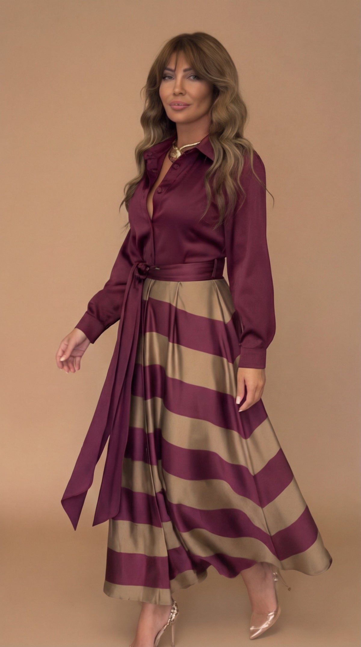 Vestido rioja - Raúl & Sara Madrid