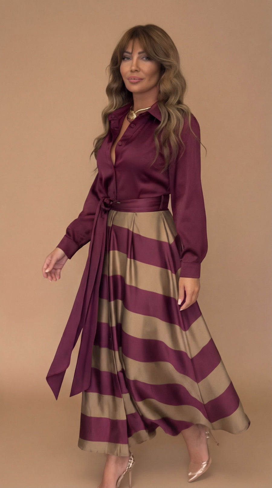 Vestido rioja - Raúl & Sara Madrid