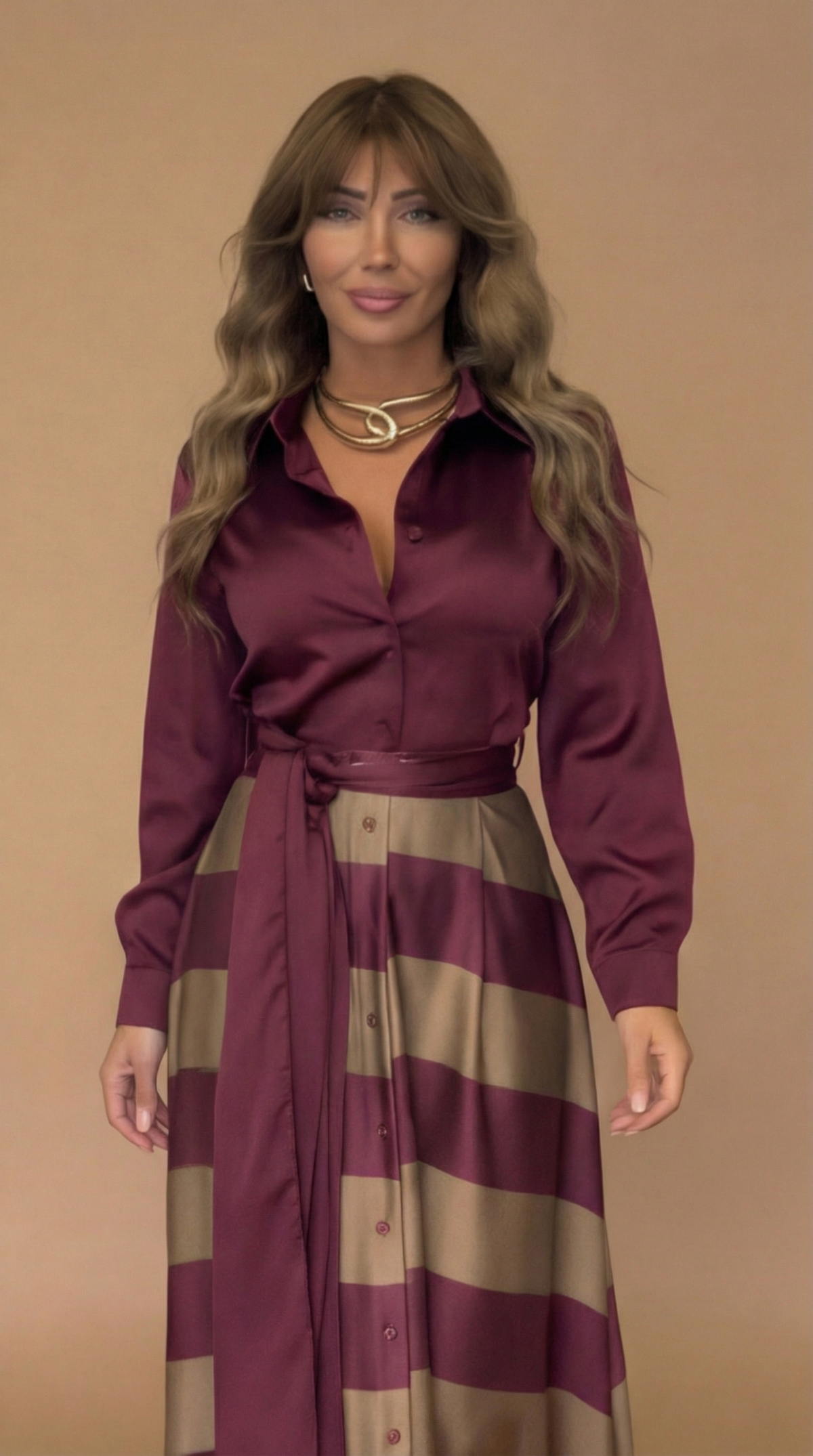 Vestido rioja - Raúl & Sara Madrid