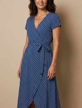 Vestido cruzado elegante - Raúl & Sara Madrid