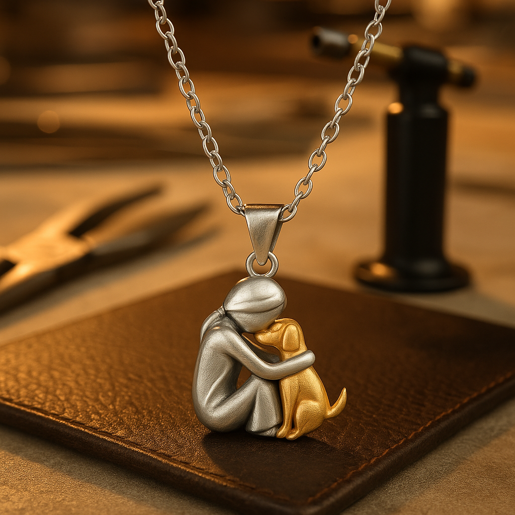 Colgante 'Abrazo' para collar