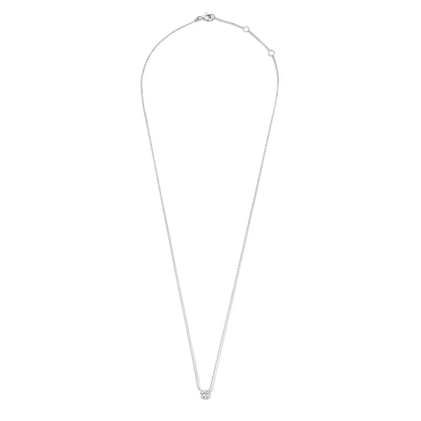 Collar Klára con gema de moissanita