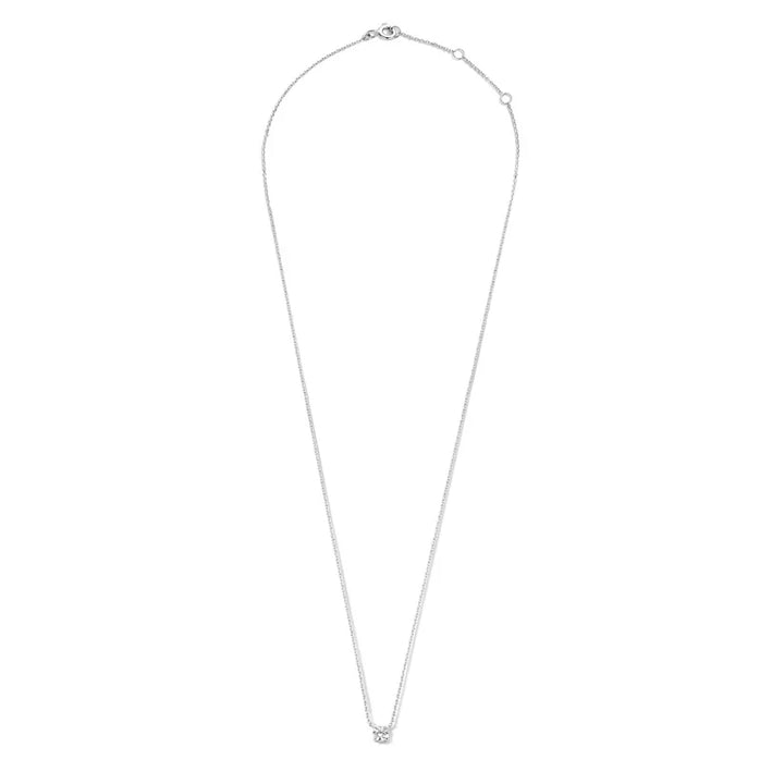 Collar Klára con gema de moissanita