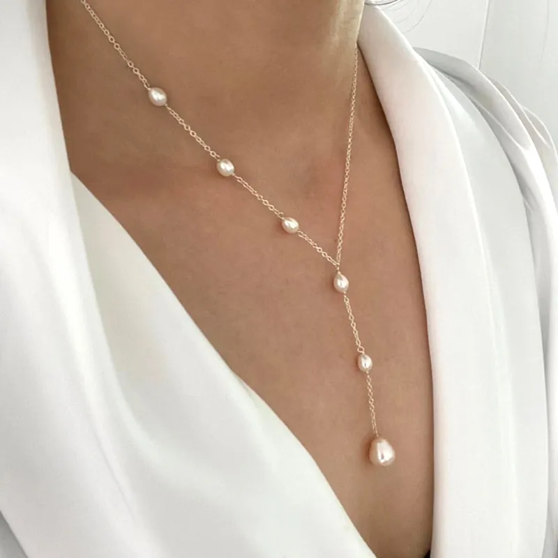 Marie – collar dorado con mini colgante luminoso - Raúl & Sara Madrid