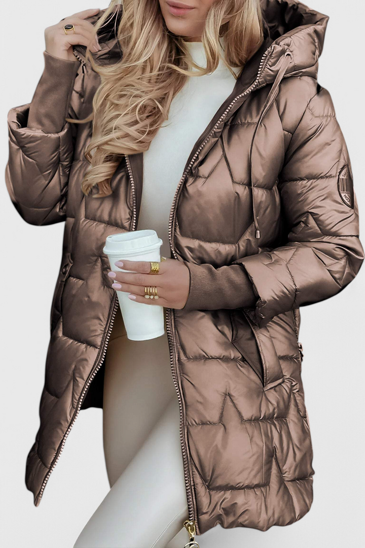 Marcella | Abrigo Aislante Confortable con Capucha