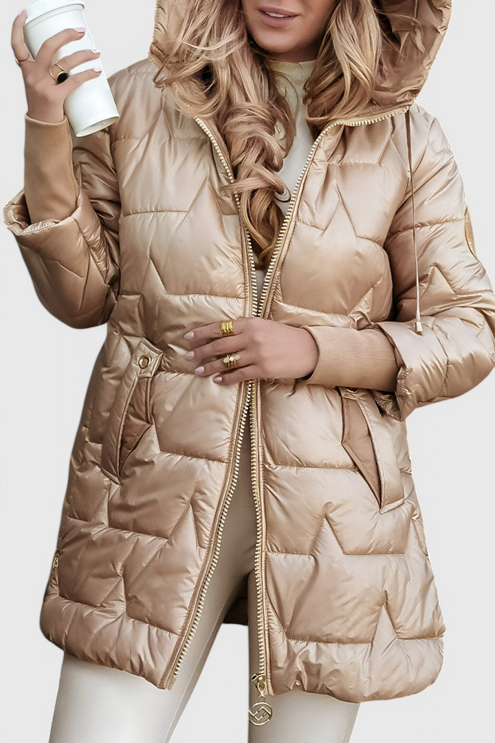 Marcella | Abrigo Aislante Confortable con Capucha
