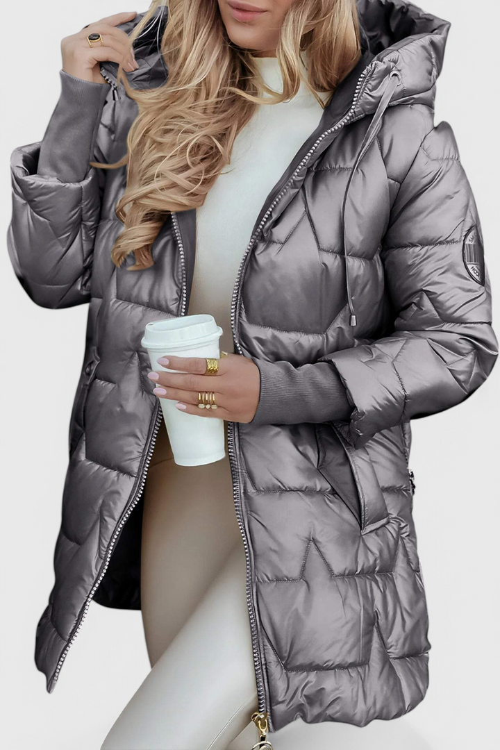 Marcella | Abrigo Aislante Confortable con Capucha