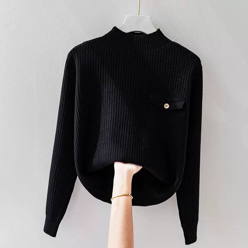 Chic Knitted Turtleneck Sweater