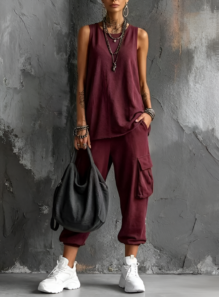 Valeriana™ | Conjunto Casual con Bolsillos Integrados