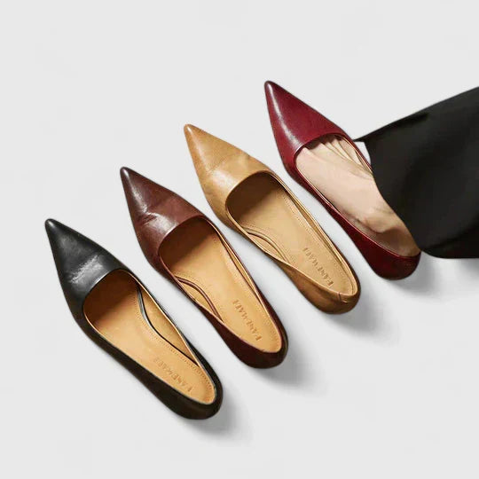 Rosalba™ | Kitten Heel Orthopedic Slip-On