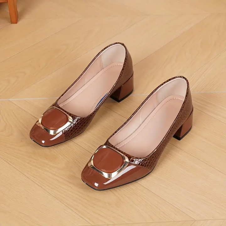 Berenice - Zapatillas Ortopédicas de Cuero