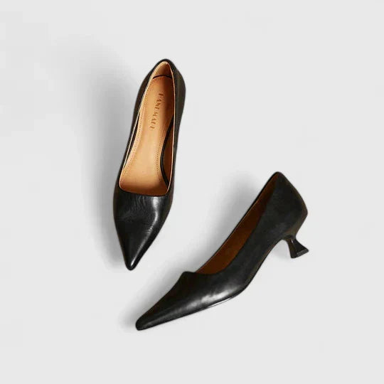 Rosalba™ | Kitten Heel Orthopedic Slip-On