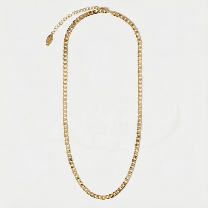 Collar de eslabones lisos