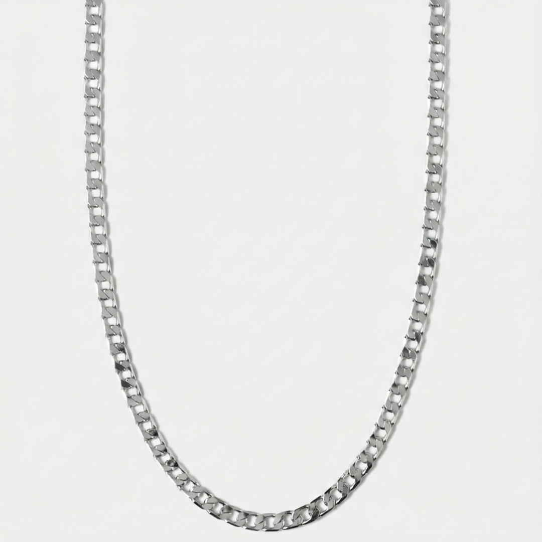 Collar de eslabones lisos