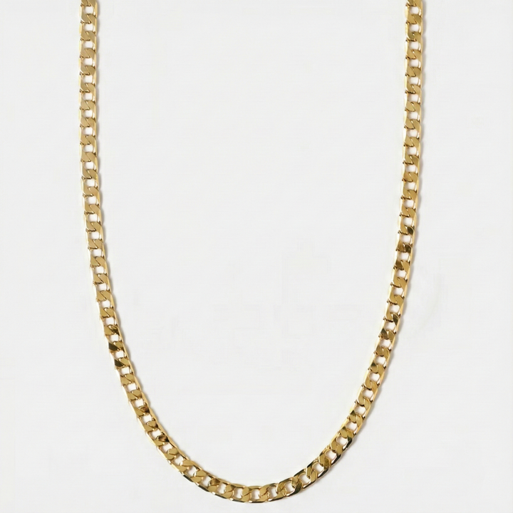 Collar de eslabones lisos