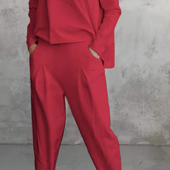 Emilie · Conjunto elástico de cuello redondo