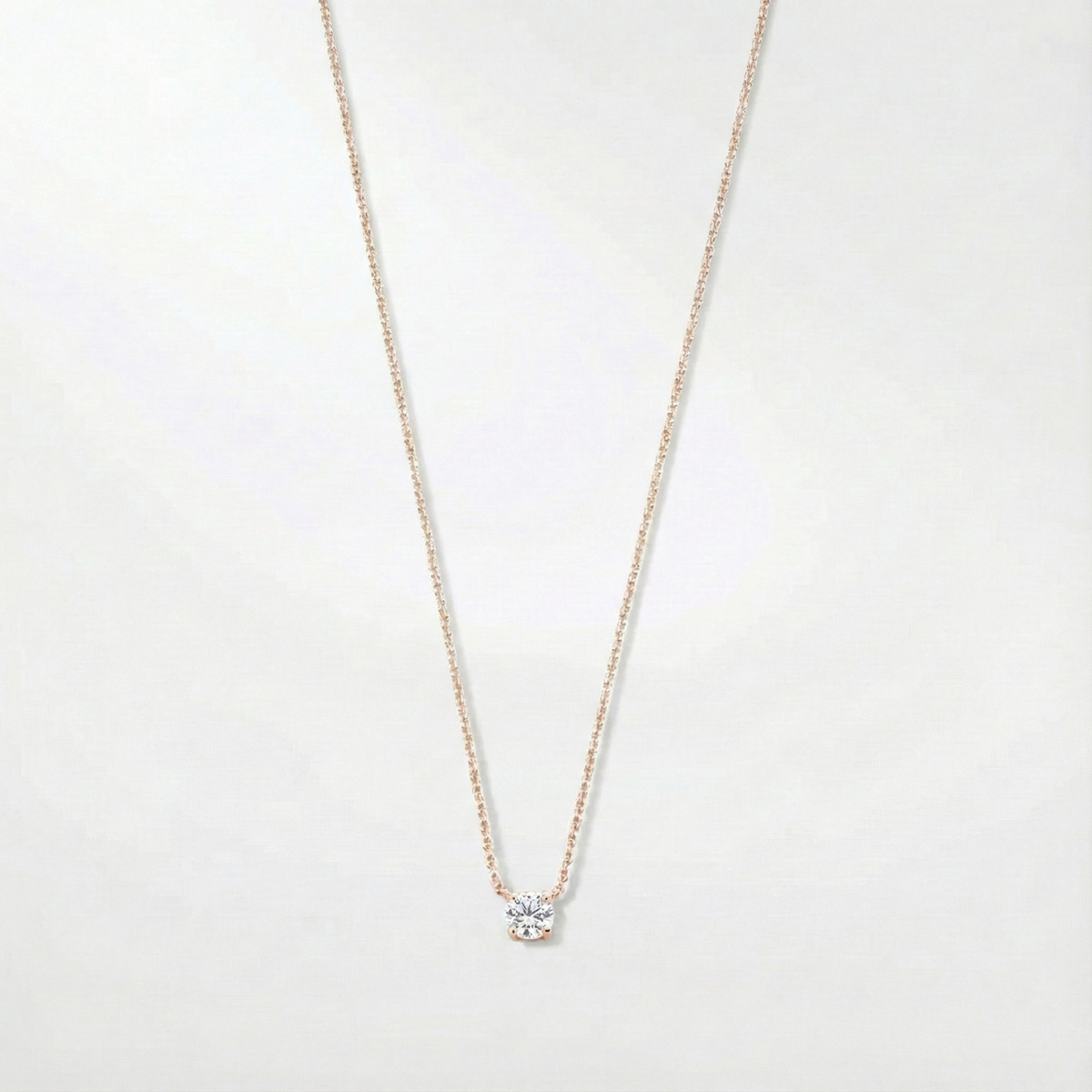 Collar klára con gema de moissanita - Raúl & Sara Madrid