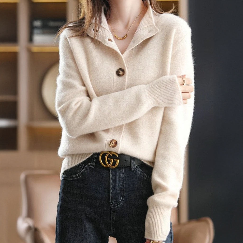 Jersey fino con botones