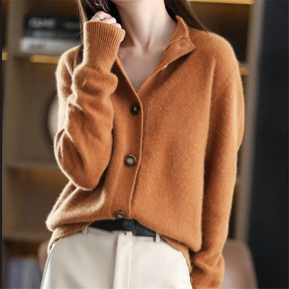 Jersey fino con botones