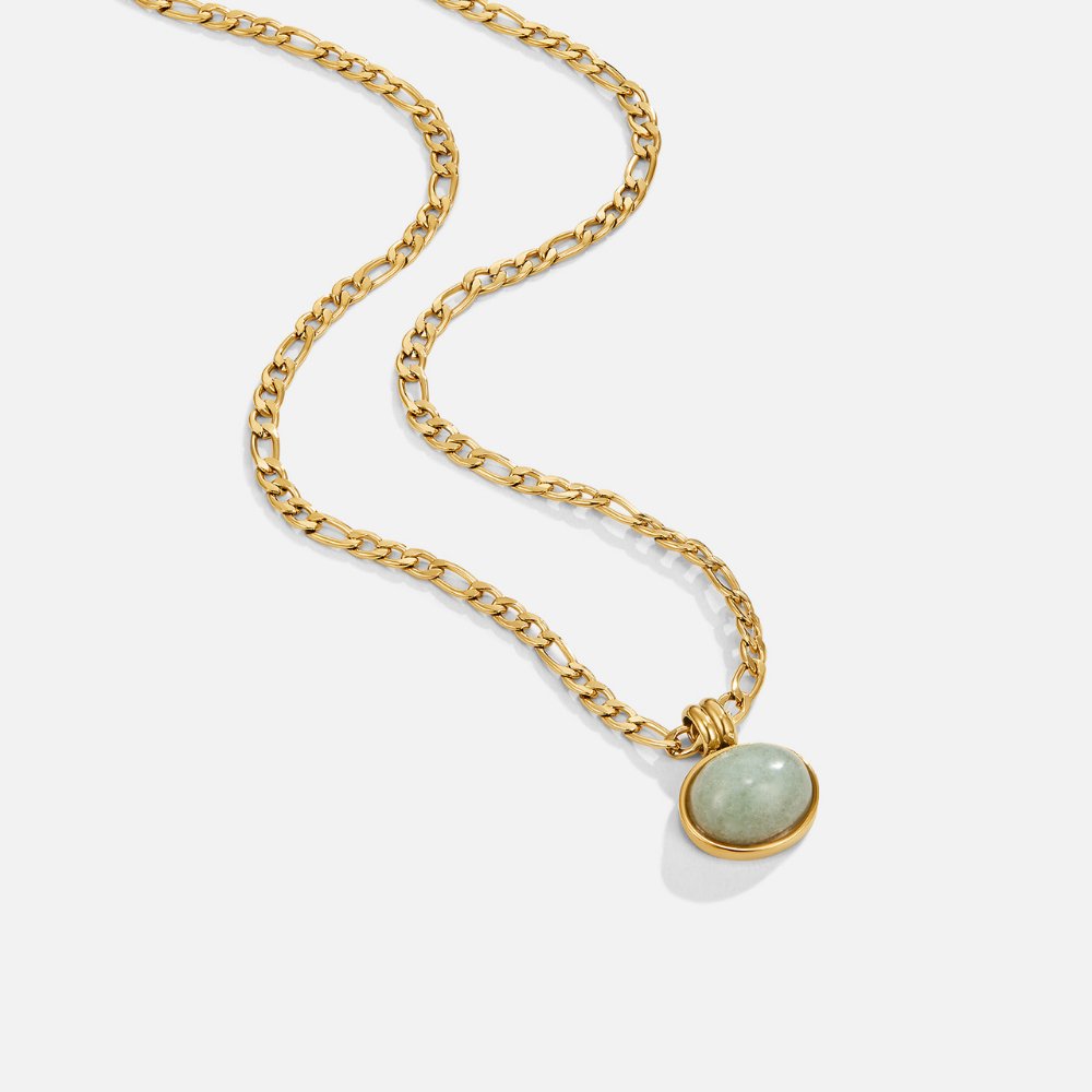 Kolo – Collar con colgante de diseño estructurado