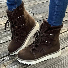 Botines de invierno con forro de borreguito