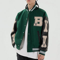 Varsity jacket con bordados