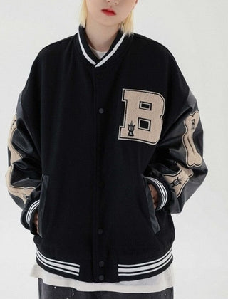 Varsity jacket con bordados