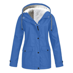 Chubasquero impermeable con capucha