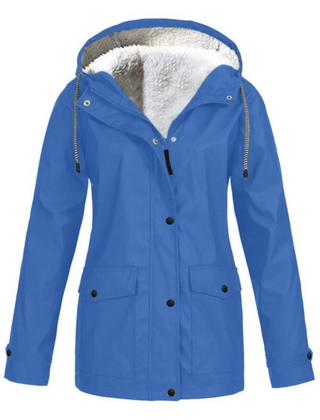 Chubasquero impermeable con capucha