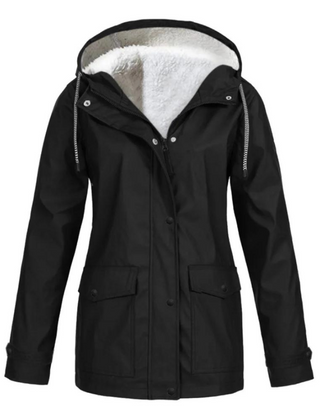 Chubasquero impermeable con capucha