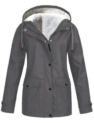 Chubasquero impermeable con capucha