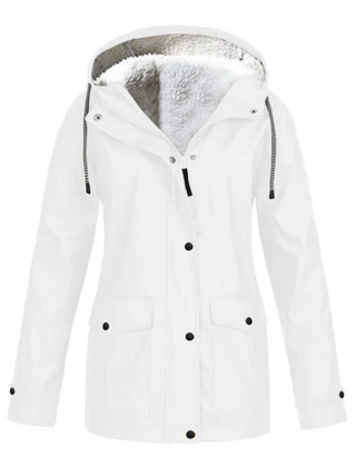 Chubasquero impermeable con capucha