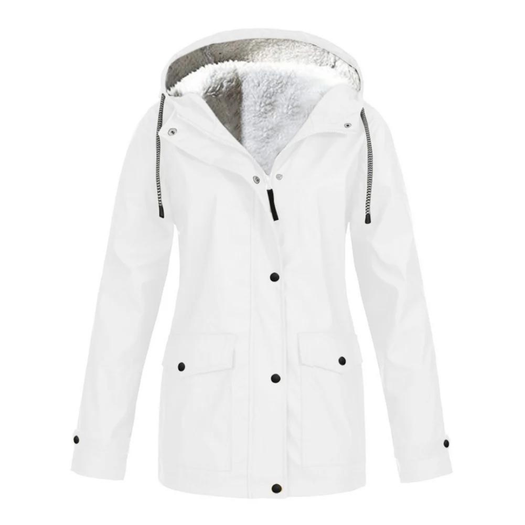 Chubasquero impermeable con capucha