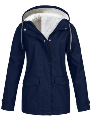 Chubasquero impermeable con capucha