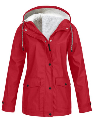 Chubasquero impermeable con capucha