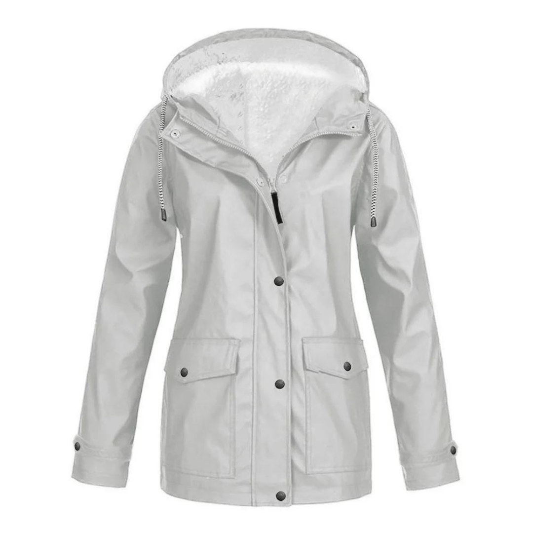 Chubasquero impermeable con capucha