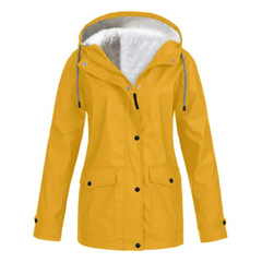 Chubasquero impermeable con capucha