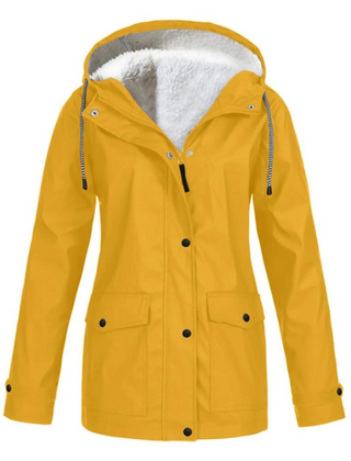 Chubasquero impermeable con capucha