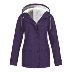 Chubasquero impermeable con capucha