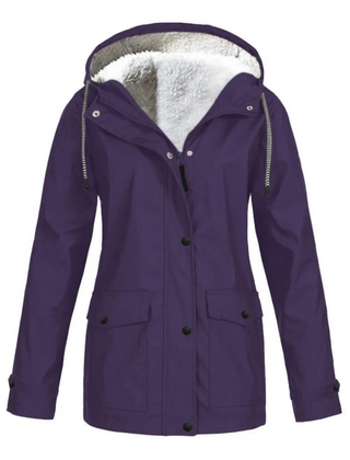 Chubasquero impermeable con capucha
