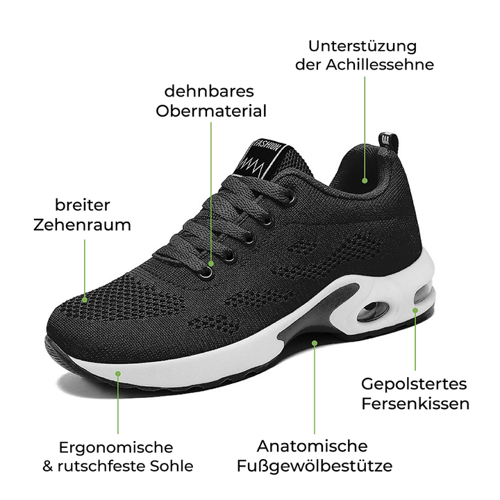 Lucía | Zapatillas Deportivas Ortopédicas con Plantilla Acolchada para Mujer
