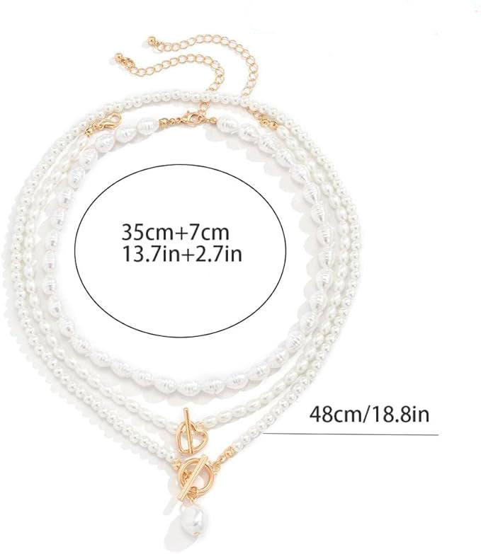Infinity Pearl Necklace