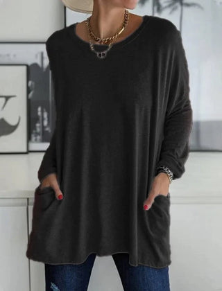 Camiseta oversize de manga larga