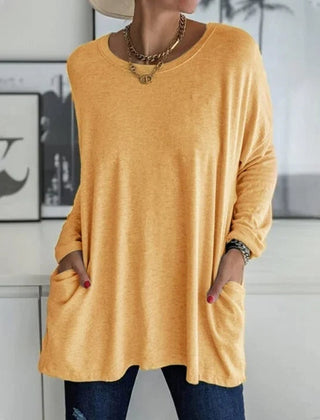 Camiseta oversize de manga larga